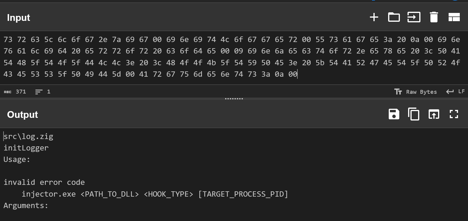 cyberchef decoded strings