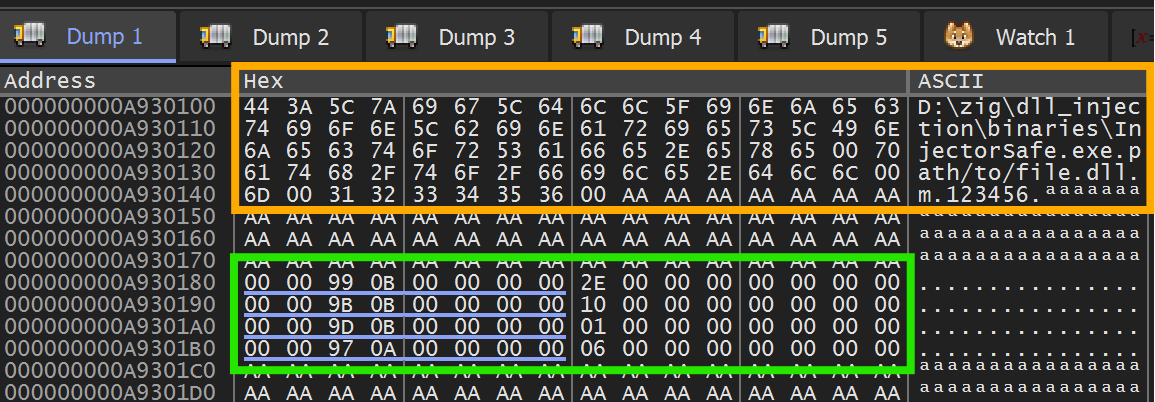 Array of strings